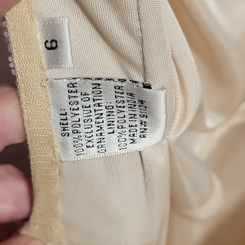 Scala Beige Backless Gown - Picture 11 of 11